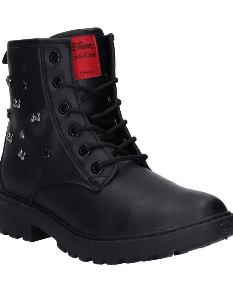 Woman GEOX Woman And Girl Boots J0420D 000Bc J Casey C9999 Black