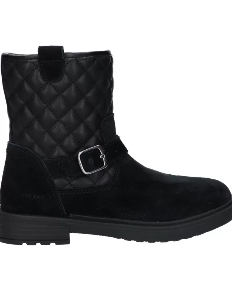 Woman GEOX Woman And Girl Boots J169Qc 022Bc J Eclair Girl C9999 Black