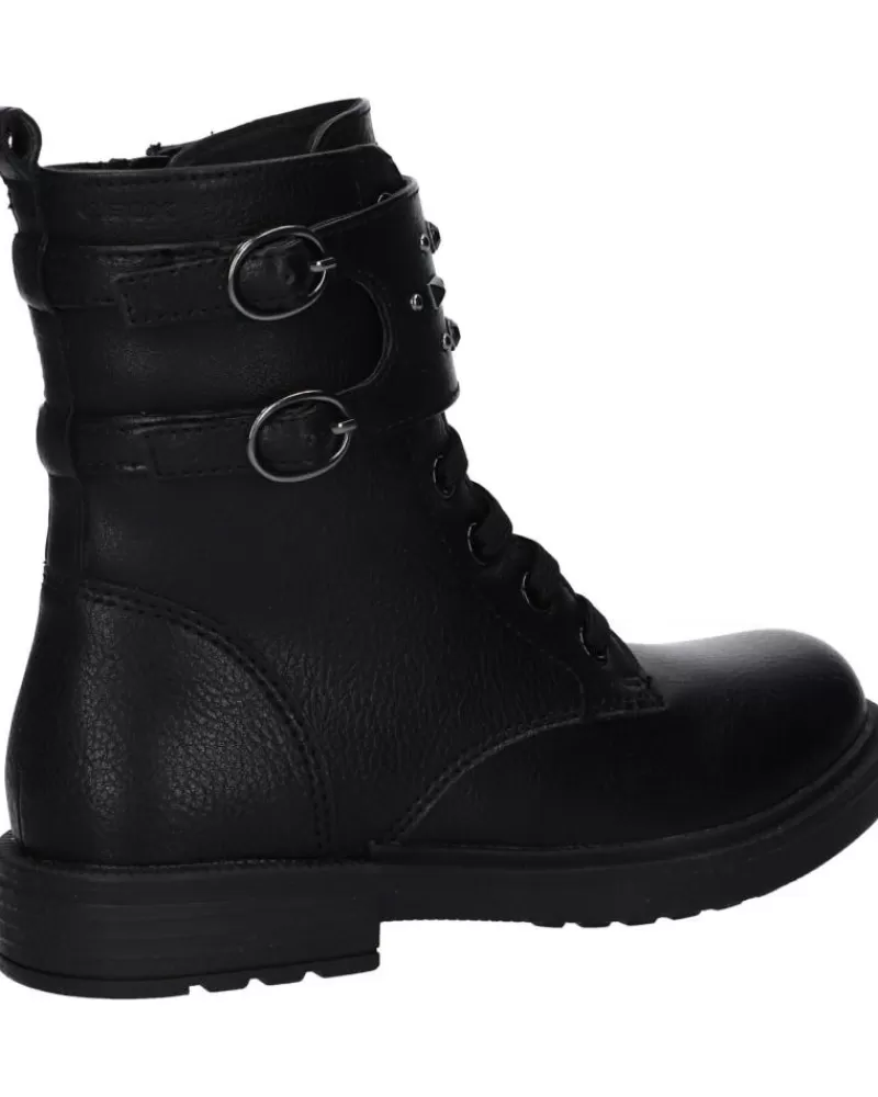Woman GEOX Woman And Girl Boots J169Qd 000Bu J Eclair Girl C9997 Black