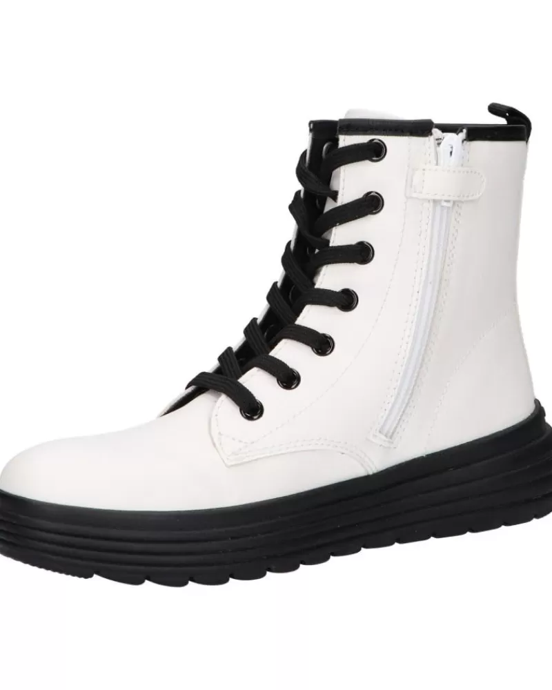 Woman GEOX Woman And Girl Boots J16Eta 000Bc J Phaolae C1000 White