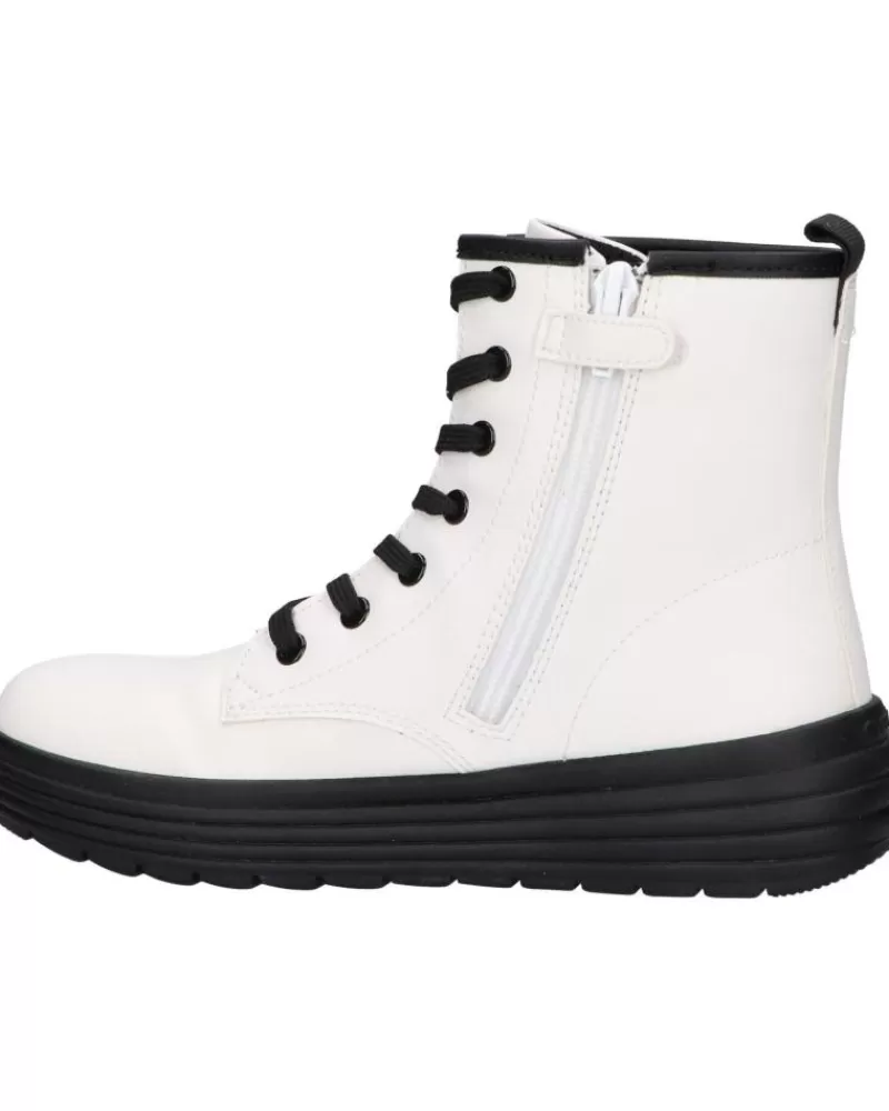 Woman GEOX Woman And Girl Boots J16Eta 000Bc J Phaolae C1000 White