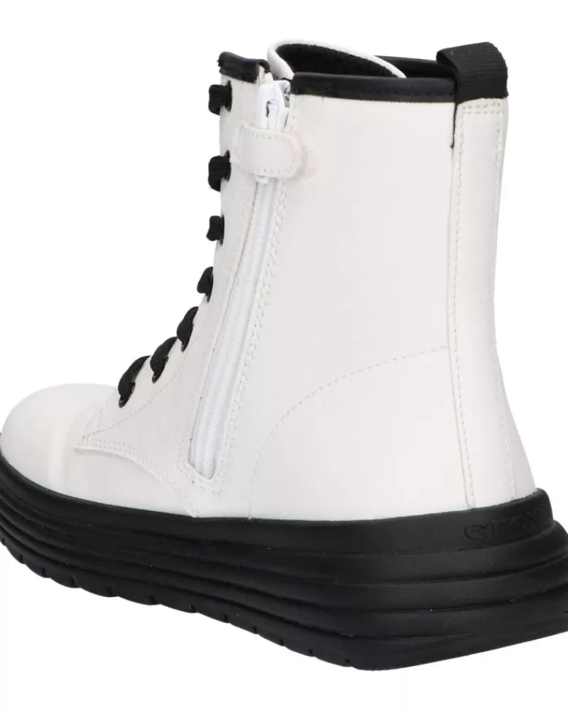Woman GEOX Woman And Girl Boots J16Eta 000Bc J Phaolae C1000 White