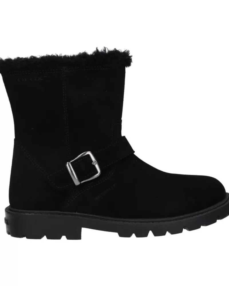 Woman GEOX Woman And Girl Boots J16Eyd 00022 J Shaylax Girl Wpf C9999 Black