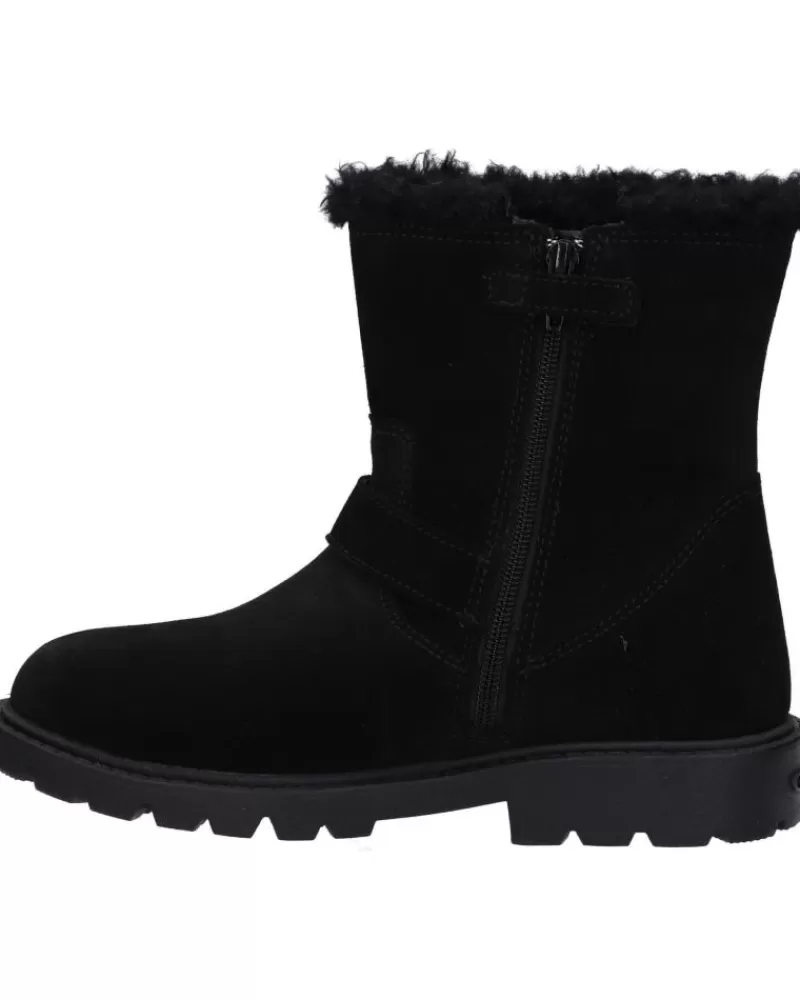 Woman GEOX Woman And Girl Boots J16Eyd 00022 J Shaylax Girl Wpf C9999 Black