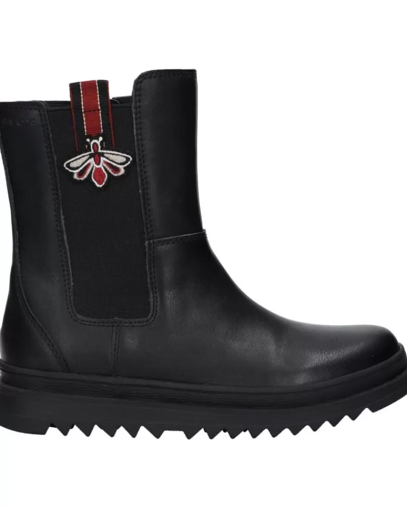 Girl GEOX Boots-Woman And Girl Boots J267Xd 000Bc J Gillyjaw Girl C9999 Black