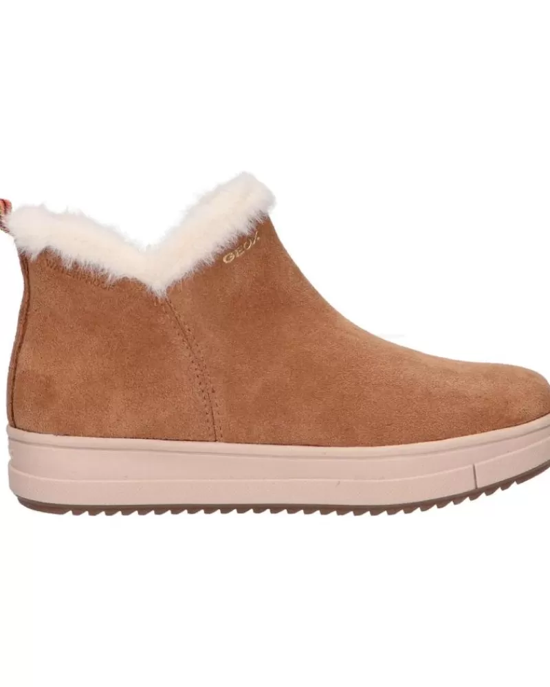 Woman GEOX Woman And Girl Boots J26Cvd 00022 J Rebecca Girl Wpf C6627 Whisky
