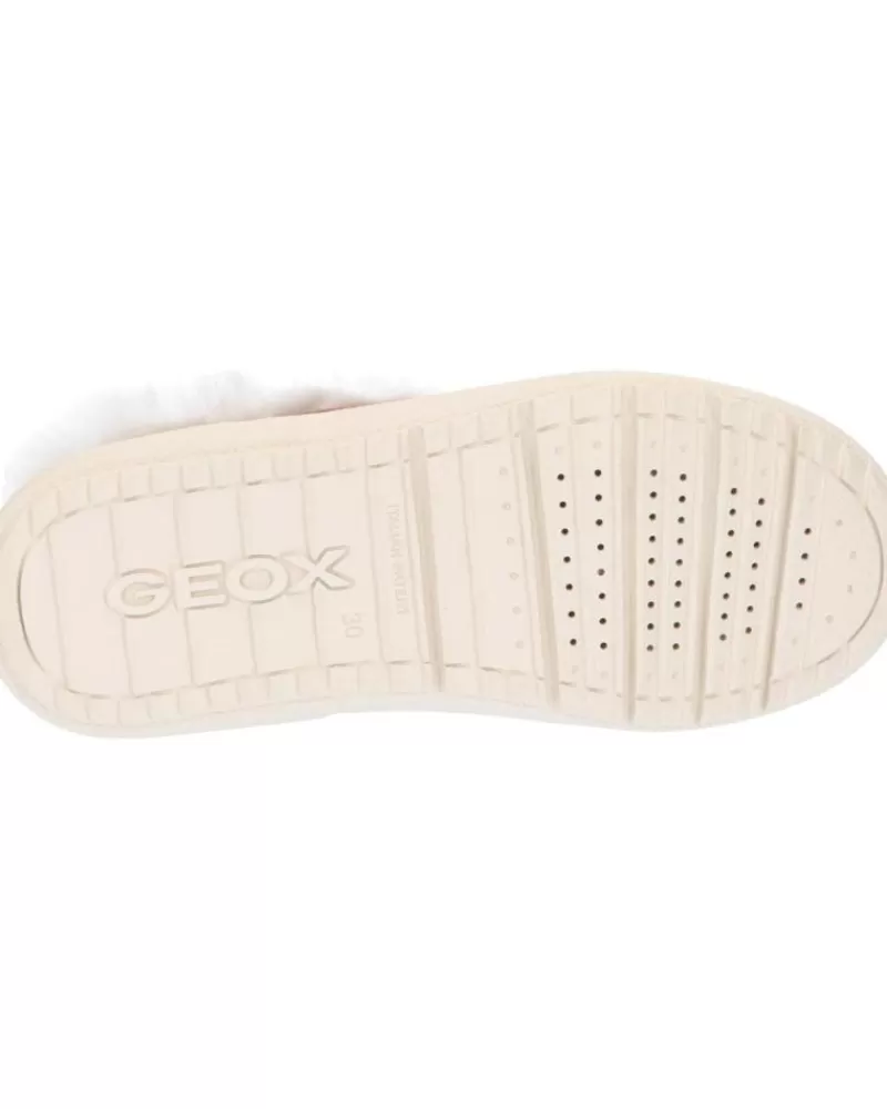 Girl GEOX Boots-Woman And Girl Boots J36Hud 000Au J Theleven C6627 Whisky