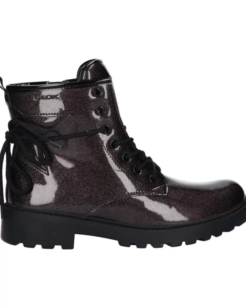 Woman GEOX Woman And Girl Boots J9420G 000Kc J Casey Girl C1014 Dk Silver