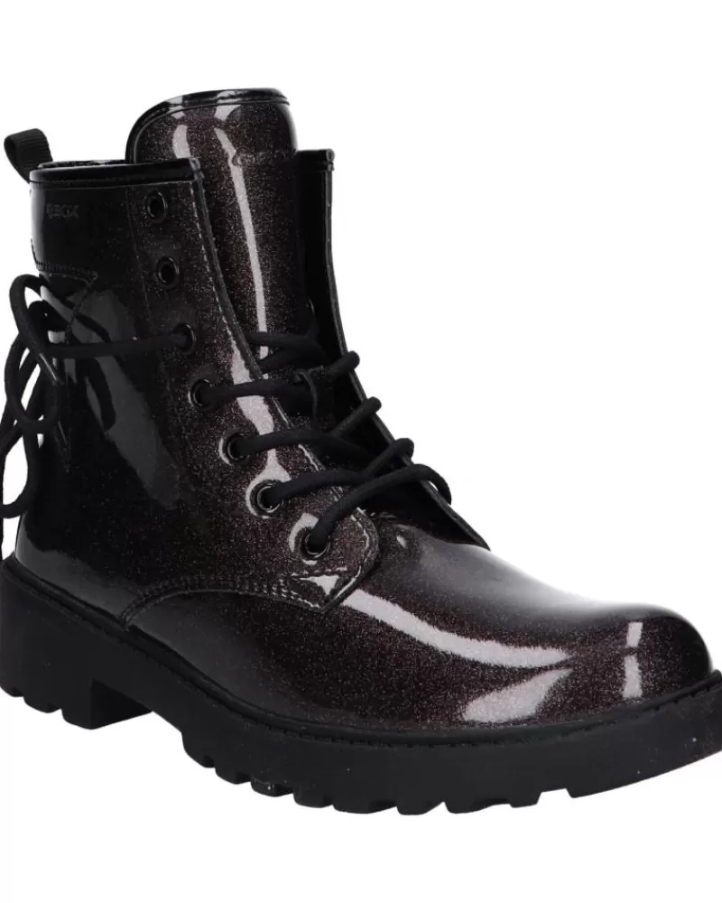 Woman GEOX Woman And Girl Boots J9420G 000Kc J Casey Girl C1014 Dk Silver