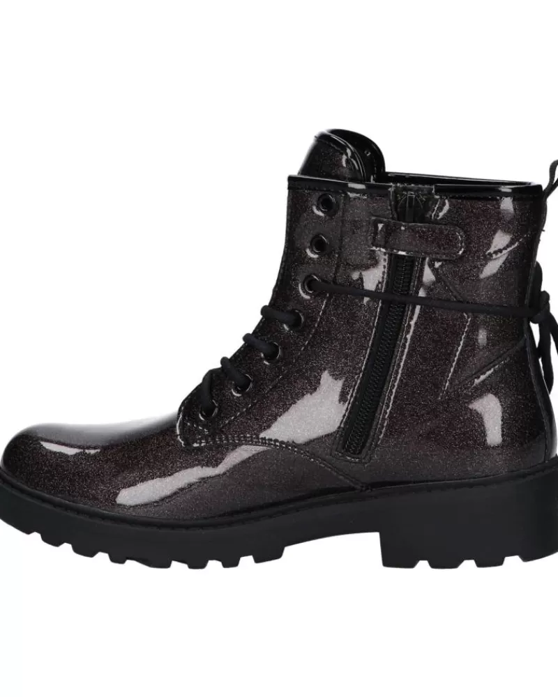 Woman GEOX Woman And Girl Boots J9420G 000Kc J Casey Girl C1014 Dk Silver