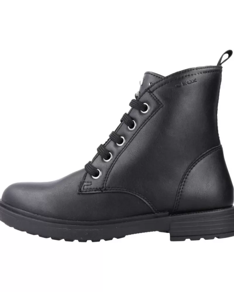 Woman GEOX Woman And Girl Boots J Eclair Girl Negro
