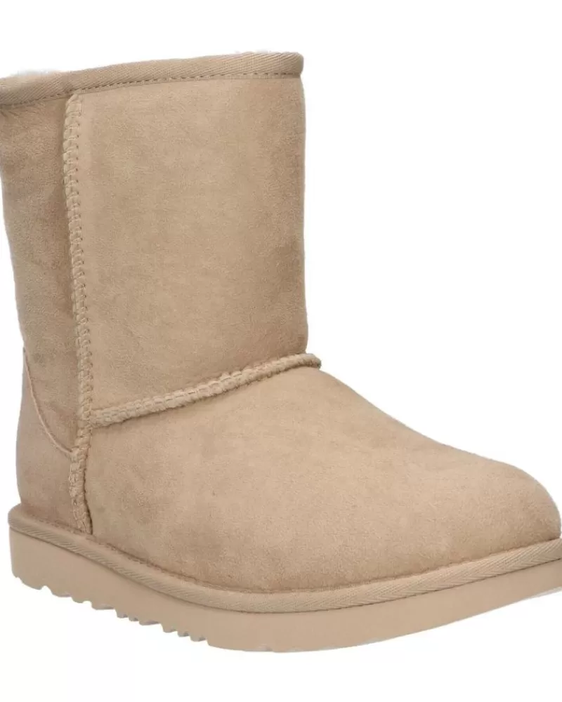 Girl UGG Mid Boots-Woman And Girl Boots 1017703K Classic Ii Mustard Seed