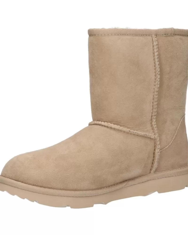 Girl UGG Mid Boots-Woman And Girl Boots 1017703K Classic Ii Mustard Seed