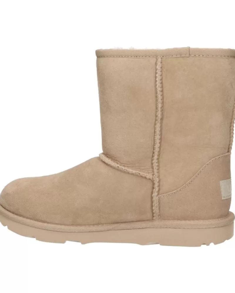 Girl UGG Mid Boots-Woman And Girl Boots 1017703K Classic Ii Mustard Seed