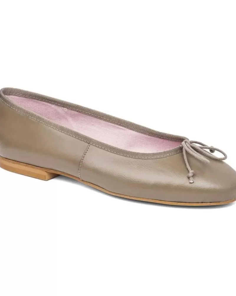 Girl CALLAGHAN Flat Shoes-Woman And Girl Flat Shoes Bailarina Mila 180 Marron