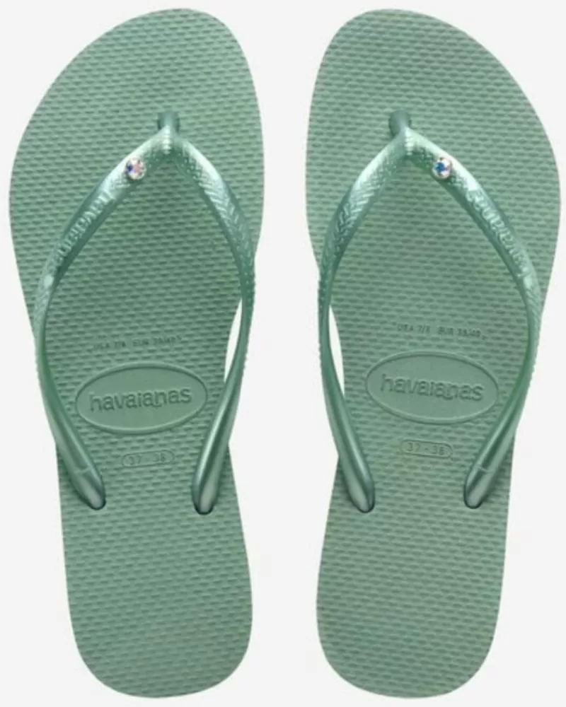 Girl HAVAIANAS Flip Flops-Woman And Girl Flip Flops Esclava 1809 Clay