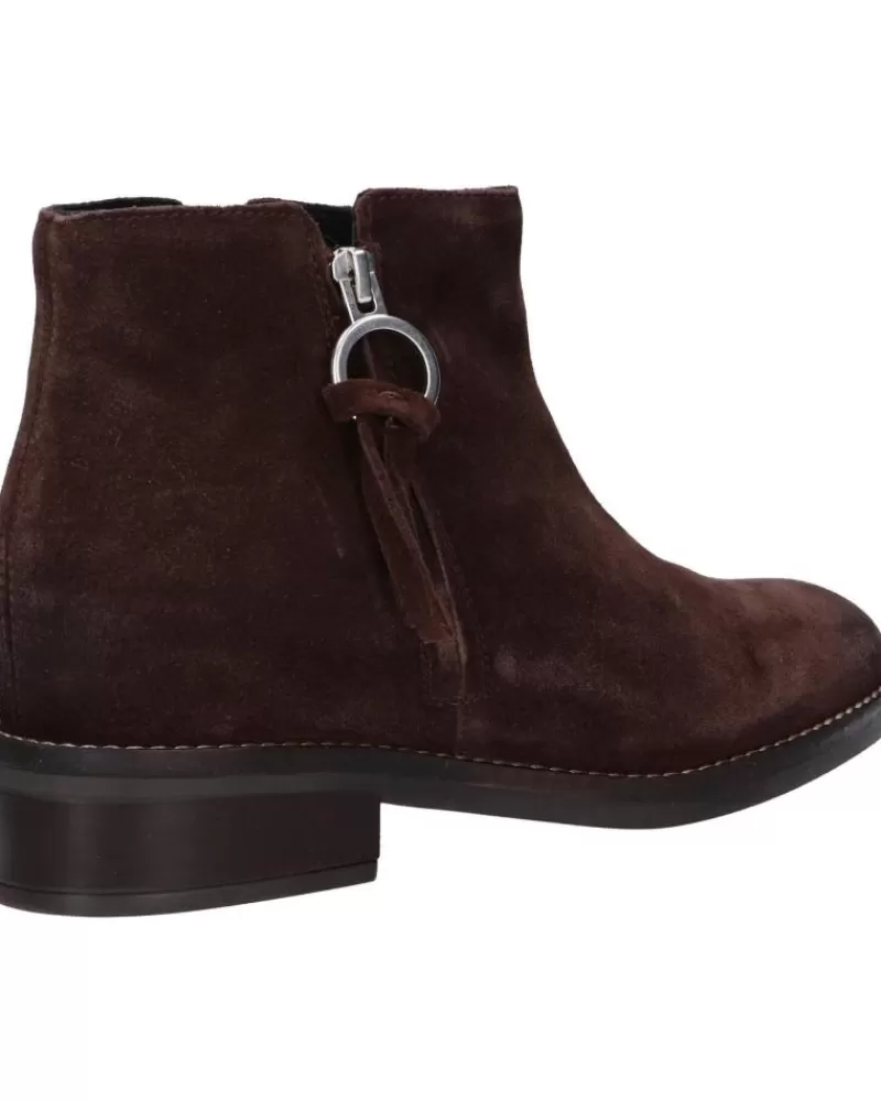 Girl GEOX Mid Boots-Woman And Girl D26Txc 00023 D Larysse C6009 Coffee