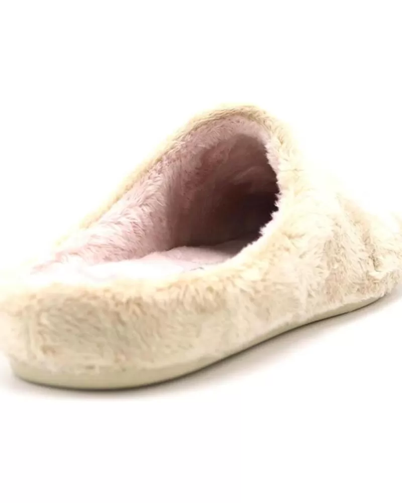 Girl MACARENA House Slipers-Woman And Girl House Slipers Chinela Anais 42 Beig