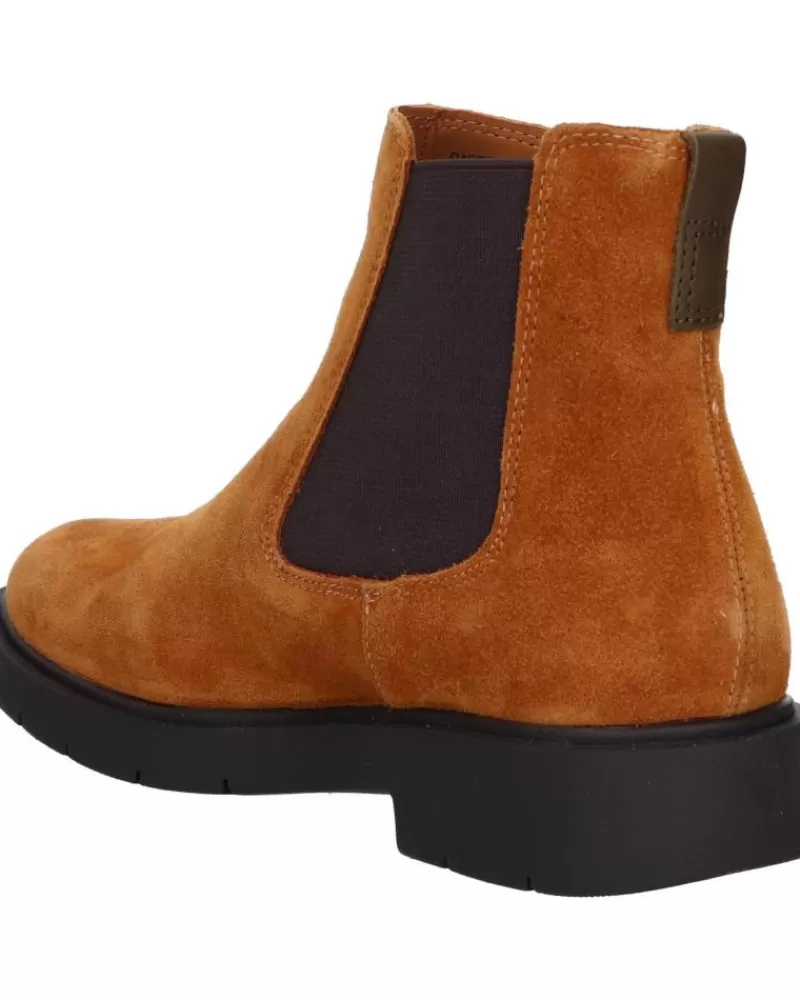 Girl GEOX Mid Boots-Woman And Girl Mid Boots D16Qrc 00023 D Spherica C6001 Cognac