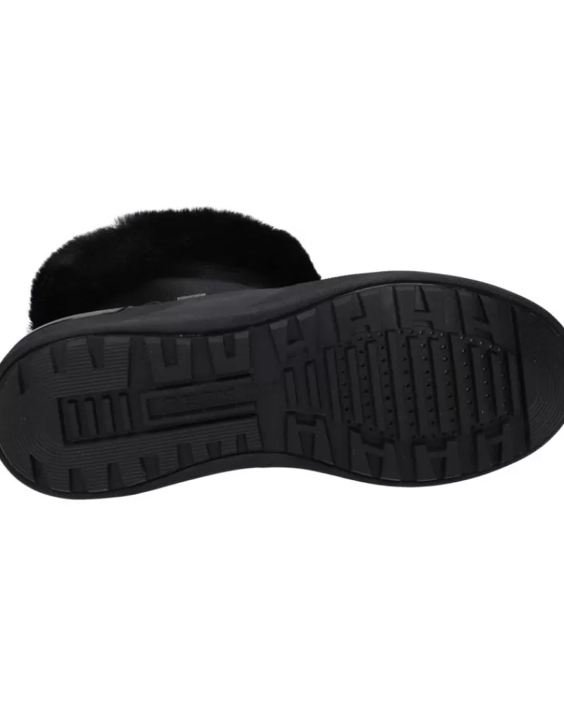 Girl GEOX Mid Boots-Woman And Girl Mid Boots D16Qsd 00046 D Dalyla C9999 Black