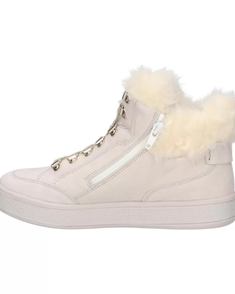Girl GEOX Mid Boots-Woman And Girl Mid Boots D26Ffe 09Abh D Leelu C1122 Papyrus