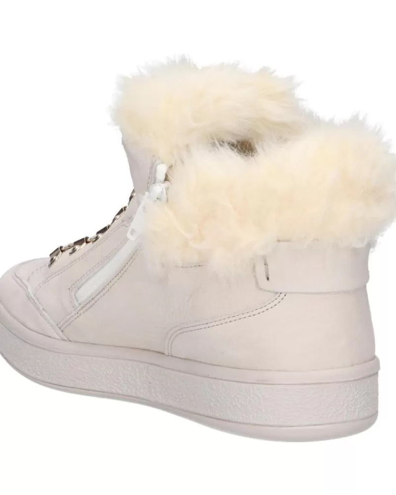 Girl GEOX Mid Boots-Woman And Girl Mid Boots D26Ffe 09Abh D Leelu C1122 Papyrus