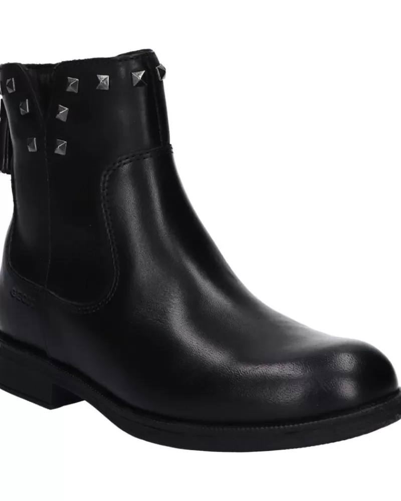 Woman GEOX Woman And Girl Mid Boots J1649E 00043 Jr Agata C9999 Black