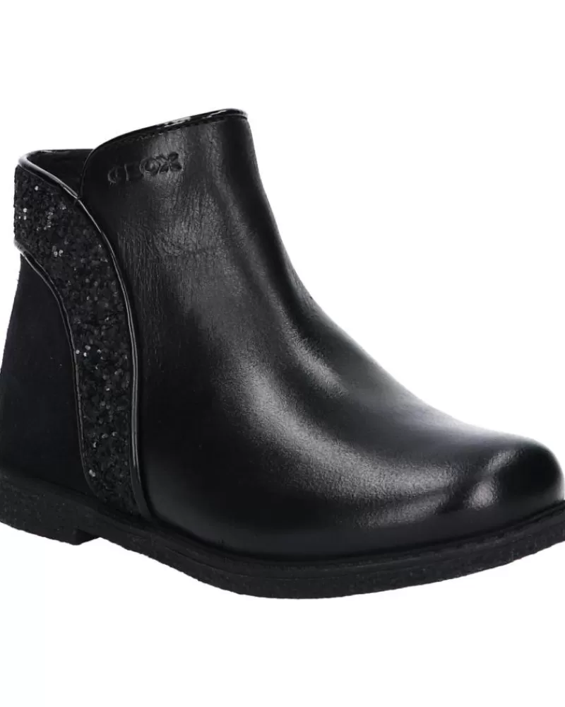 Girl GEOX Mid Boots-Woman And Girl Mid Boots J164Eb 04322 J Shawntel C9999 Black