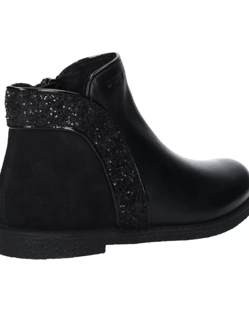 Girl GEOX Mid Boots-Woman And Girl Mid Boots J164Eb 04322 J Shawntel C9999 Black