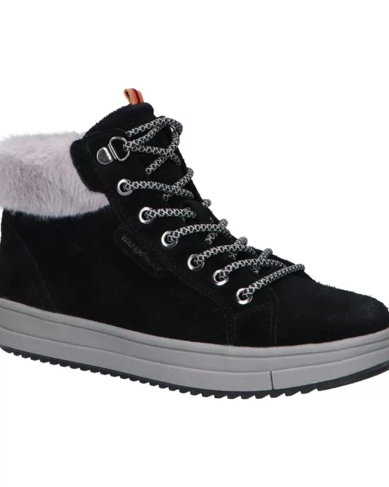 Woman GEOX Woman And Girl Mid Boots J26Cva 00022 J Rebecca Girl Wpf C9999 Black