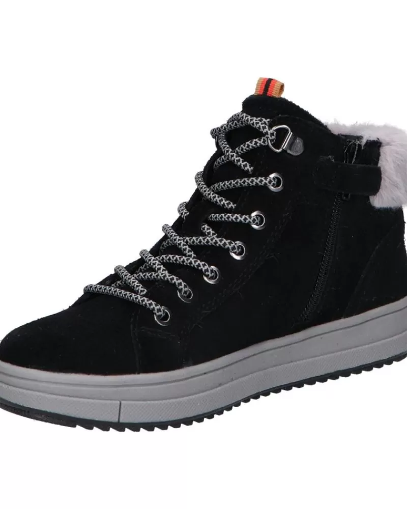 Woman GEOX Woman And Girl Mid Boots J26Cva 00022 J Rebecca Girl Wpf C9999 Black