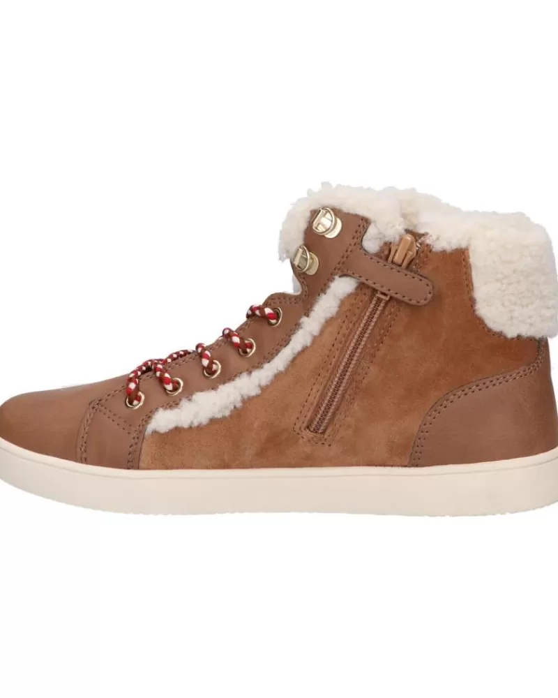 Girl GEOX Mid Boots-Woman And Girl Mid Boots J26Euc 022Bh J Kathe Girl C6627 Whisky