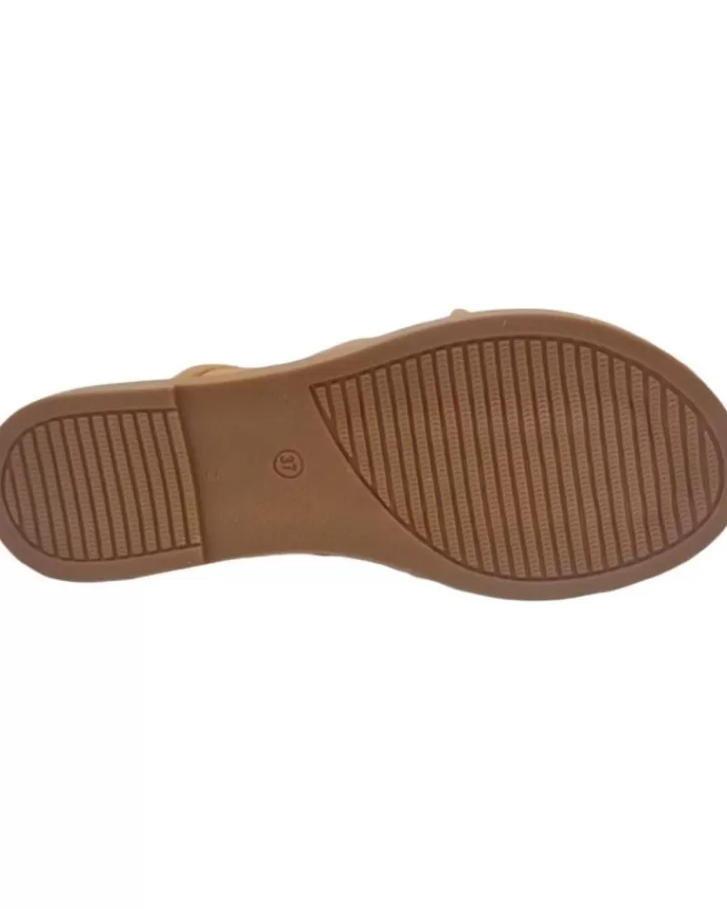 Girl EPOCHE XI Sandals-Woman And Girl Sandals Sandalia Lazo 701 Plata