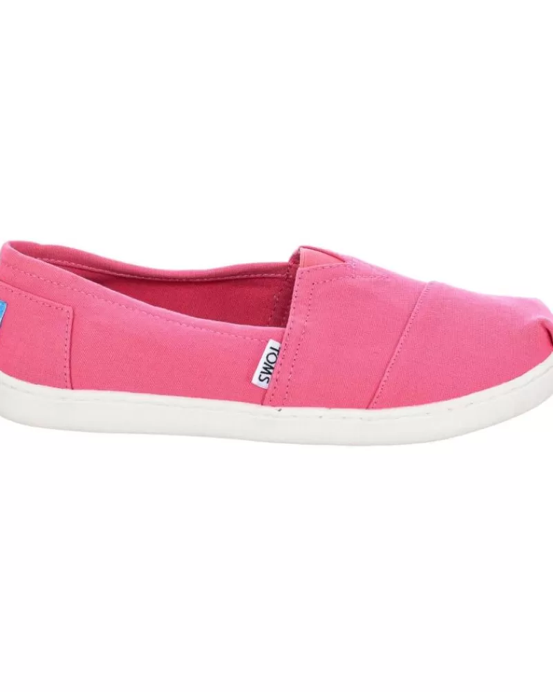 Girl TOMS Moccasins-Woman And Girl Shoes Alpargata 10009919 Rosa