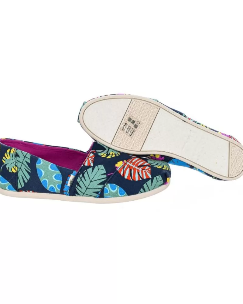 Girl TOMS Moccasins-Woman And Girl Shoes Alpargata 10013524 Multicolor