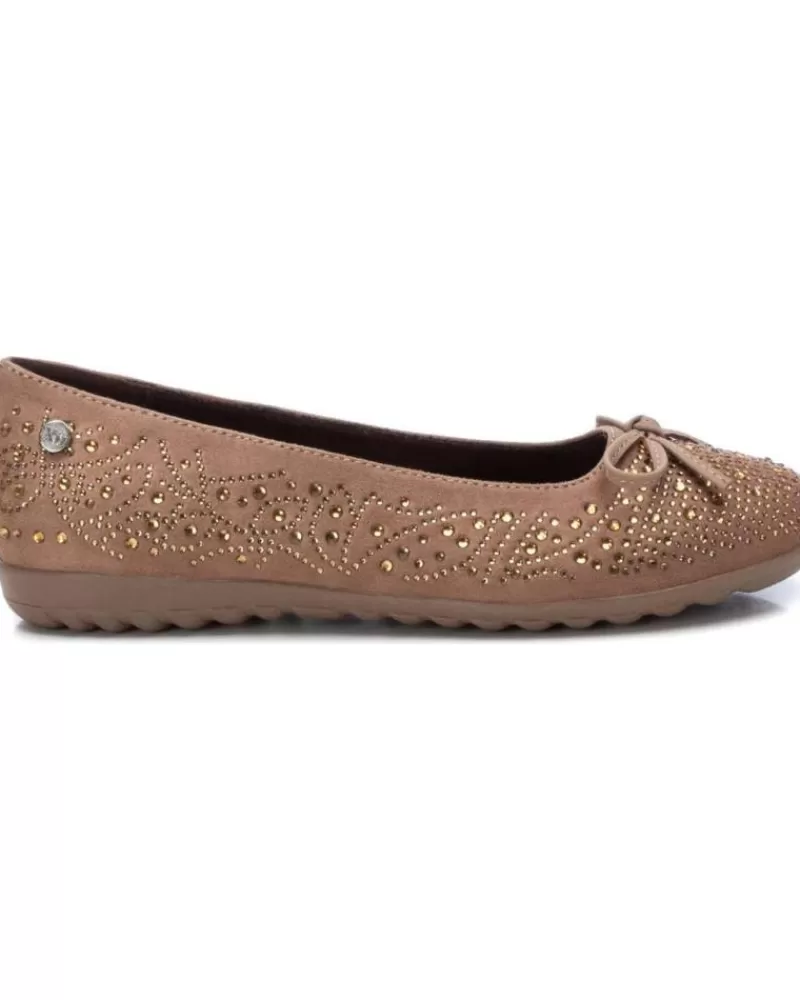 Girl XTI Flat Shoes-Woman And Girl Shoes 142164 Taupe