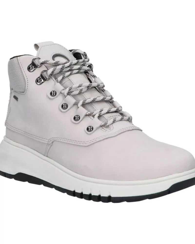 Girl GEOX Trainers-Woman And Girl Trainers D04Laa 00032 D Aerantis 4X4 B Abx C1010 Lt Grey