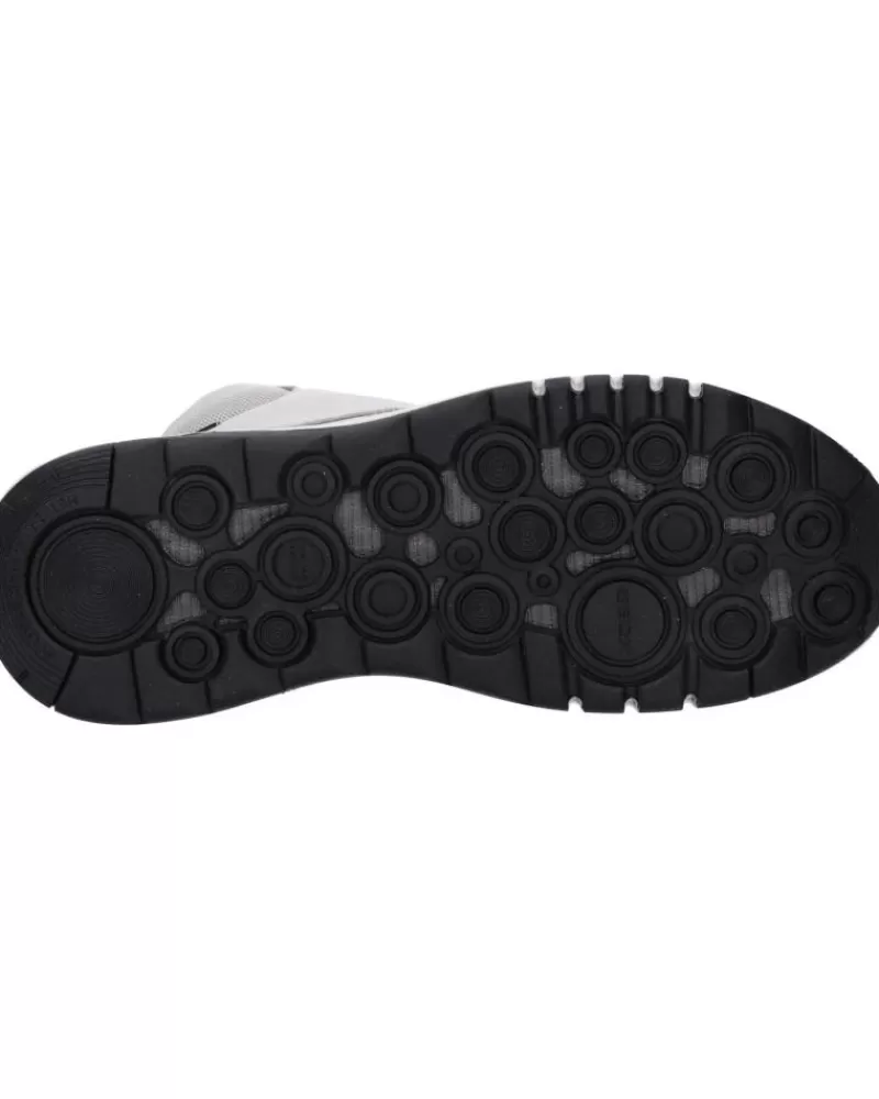 Girl GEOX Trainers-Woman And Girl Trainers D04Laa 00032 D Aerantis 4X4 B Abx C1010 Lt Grey