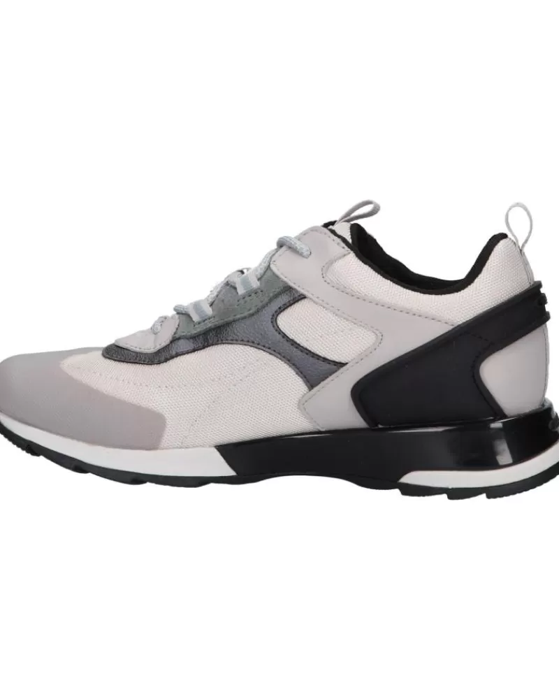 Woman GEOX Woman And Girl Trainers D15Lya 01485 D New Aneko B Abx C1010 Lt Grey