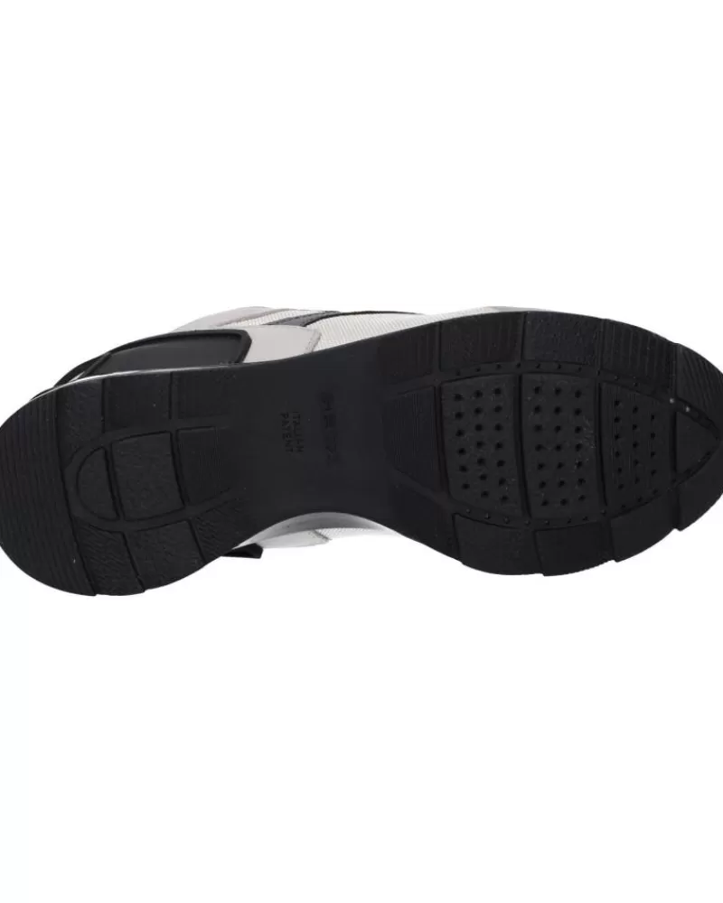 Woman GEOX Woman And Girl Trainers D15Lya 01485 D New Aneko B Abx C1010 Lt Grey