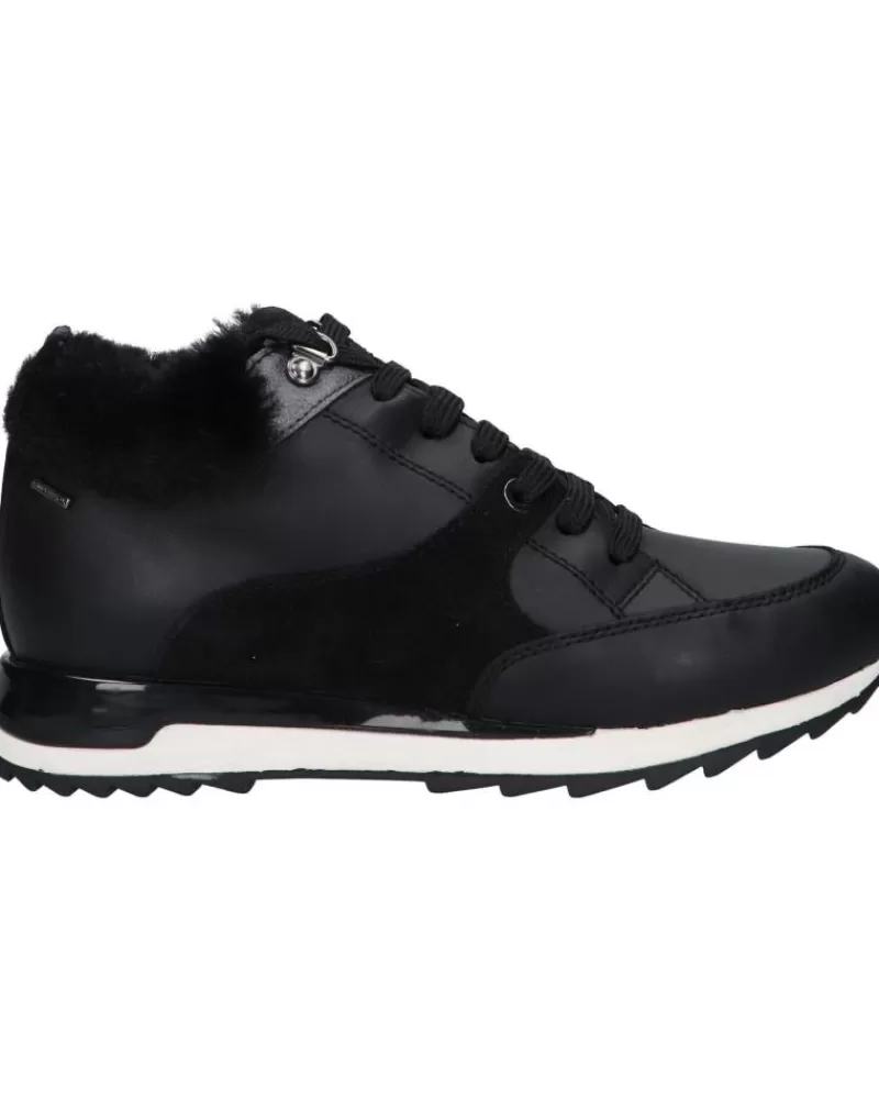 Woman GEOX Woman And Girl Trainers D84Awd 00046 D Kaula C9999 Black