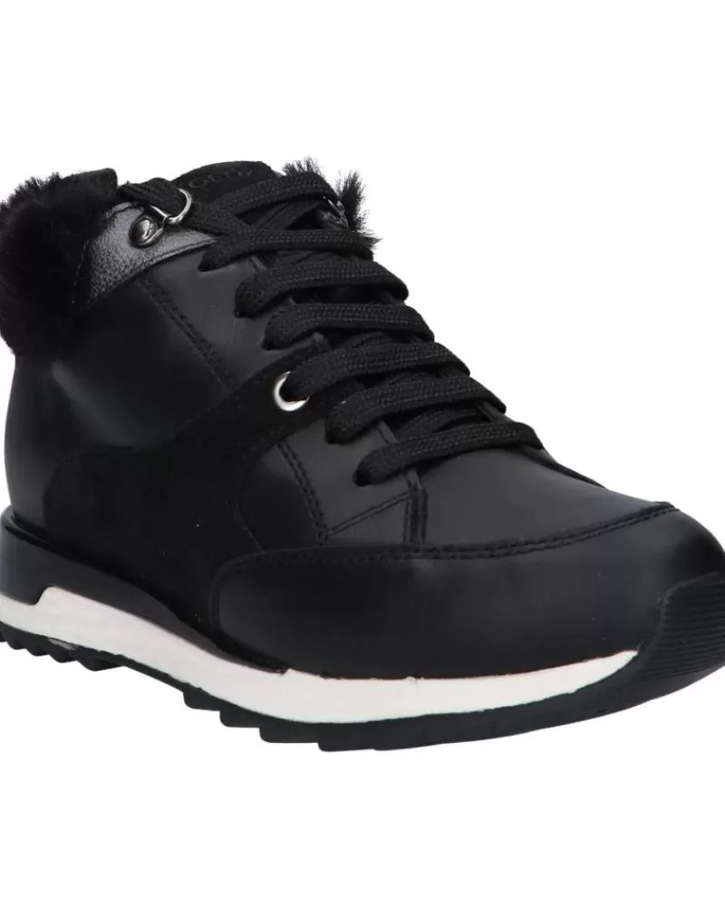 Woman GEOX Woman And Girl Trainers D84Awd 00046 D Kaula C9999 Black