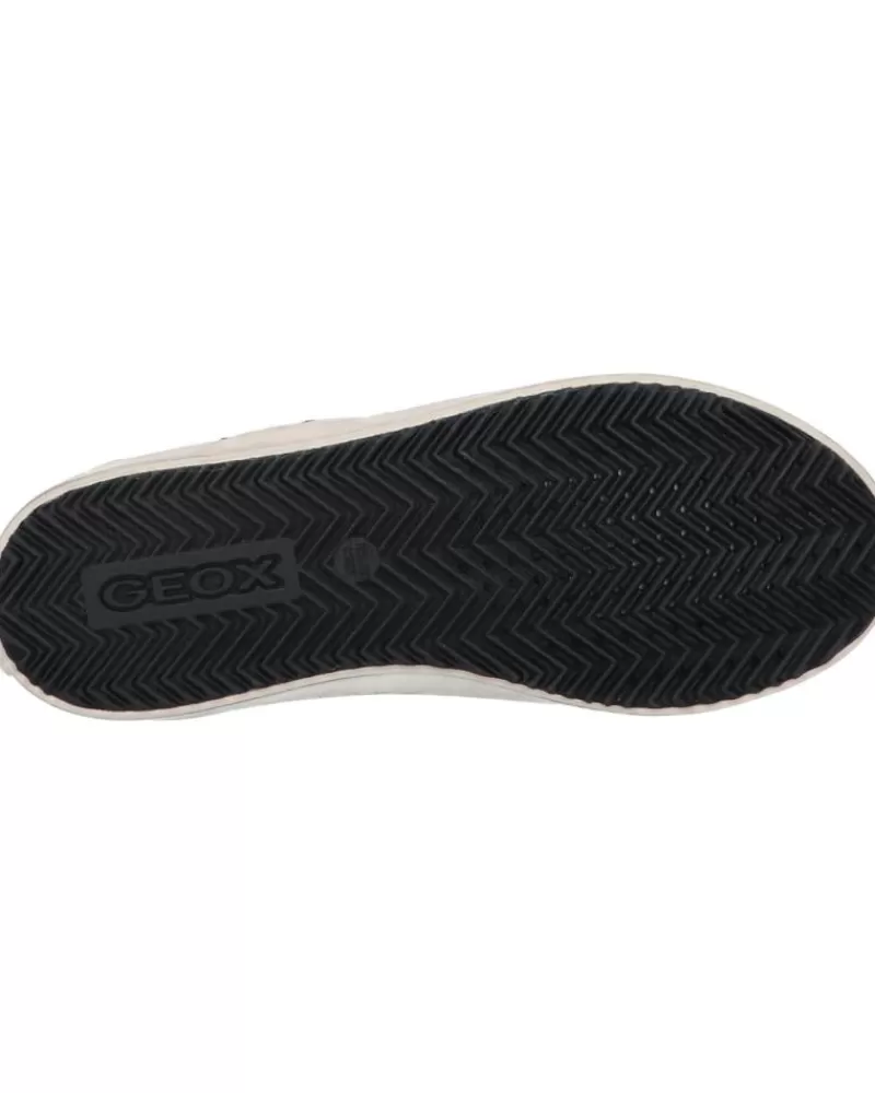 Girl GEOX Trainers-Woman And Girl Trainers J044Ga 000Bc J Kalispera Girl C9244 Black-Dk Silver