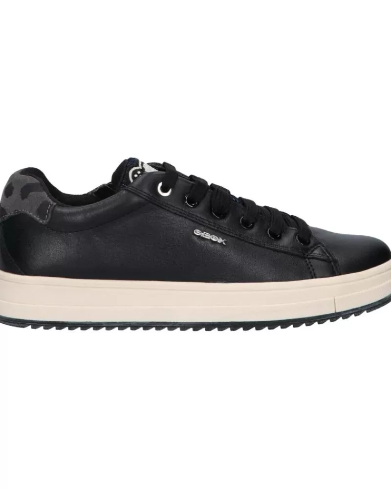Woman GEOX Woman And Girl Trainers J04Bdf 00085 J Rebecca Girl C9999 Black