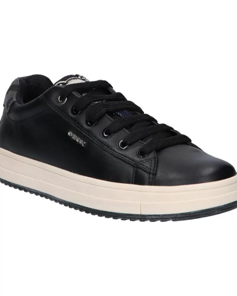 Woman GEOX Woman And Girl Trainers J04Bdf 00085 J Rebecca Girl C9999 Black