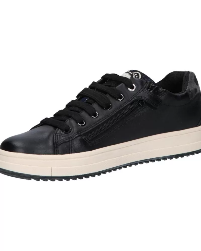 Woman GEOX Woman And Girl Trainers J04Bdf 00085 J Rebecca Girl C9999 Black