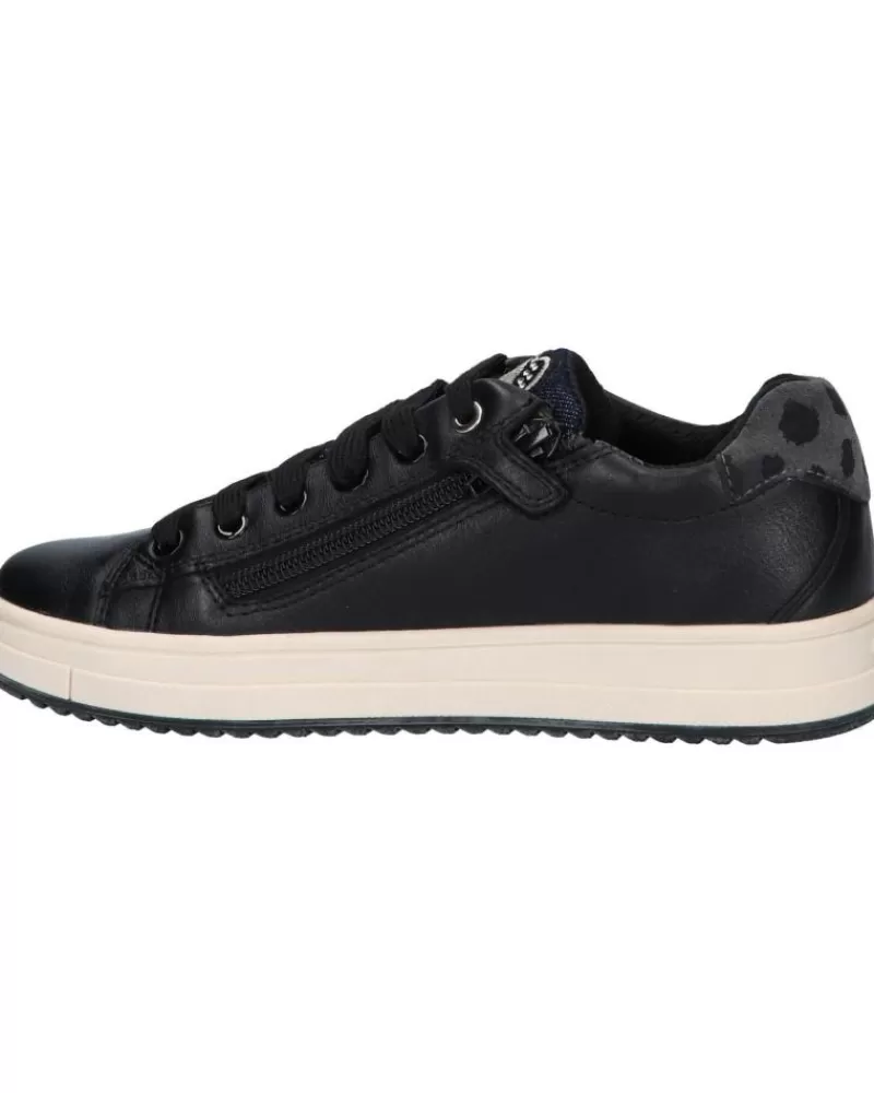 Woman GEOX Woman And Girl Trainers J04Bdf 00085 J Rebecca Girl C9999 Black