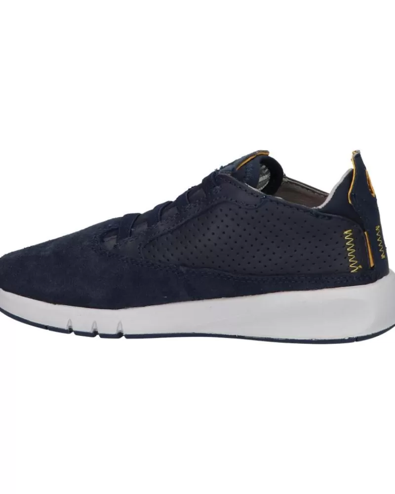 Woman GEOX Woman And Girl Trainers J16Bna 02285 J Aeranter C0916 Navy-Ochreyellow