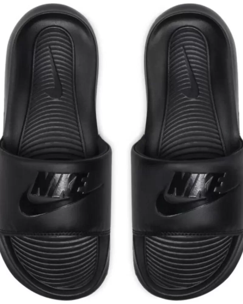 Boy NIKE Flip Flops-Woman And Man And Boy Flip Flops Cn9677-004 Victori One Slide Wmns Black-Black-Black