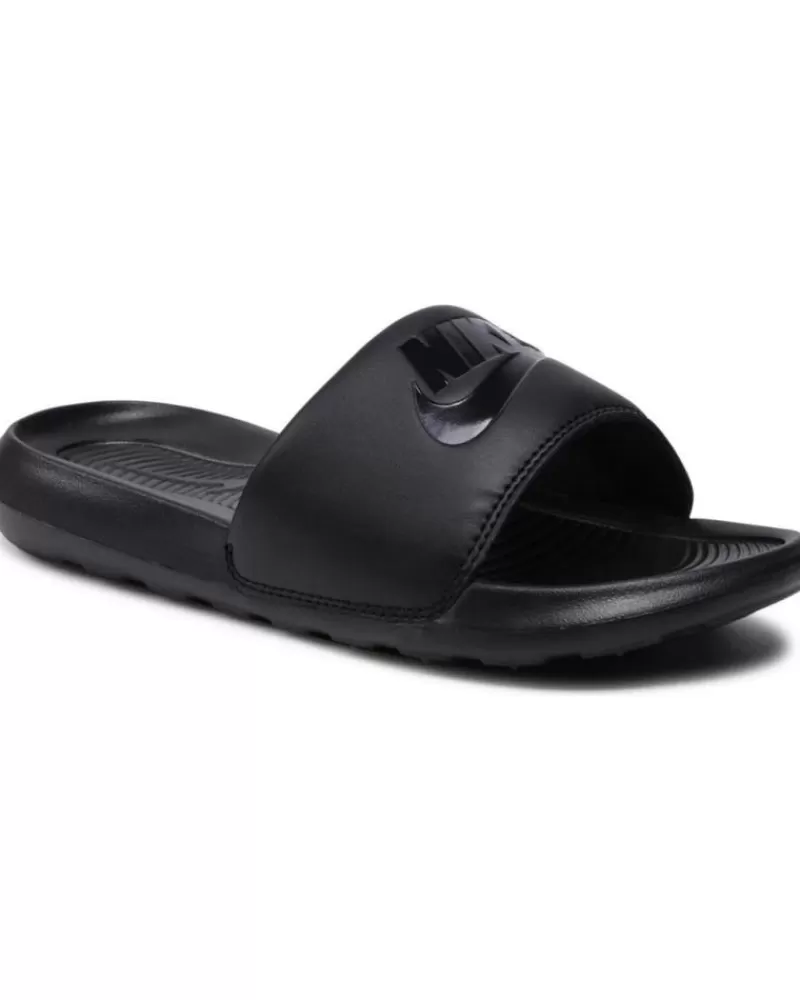 Boy NIKE Flip Flops-Woman And Man And Boy Flip Flops Cn9677-004 Victori One Slide Wmns Black-Black-Black